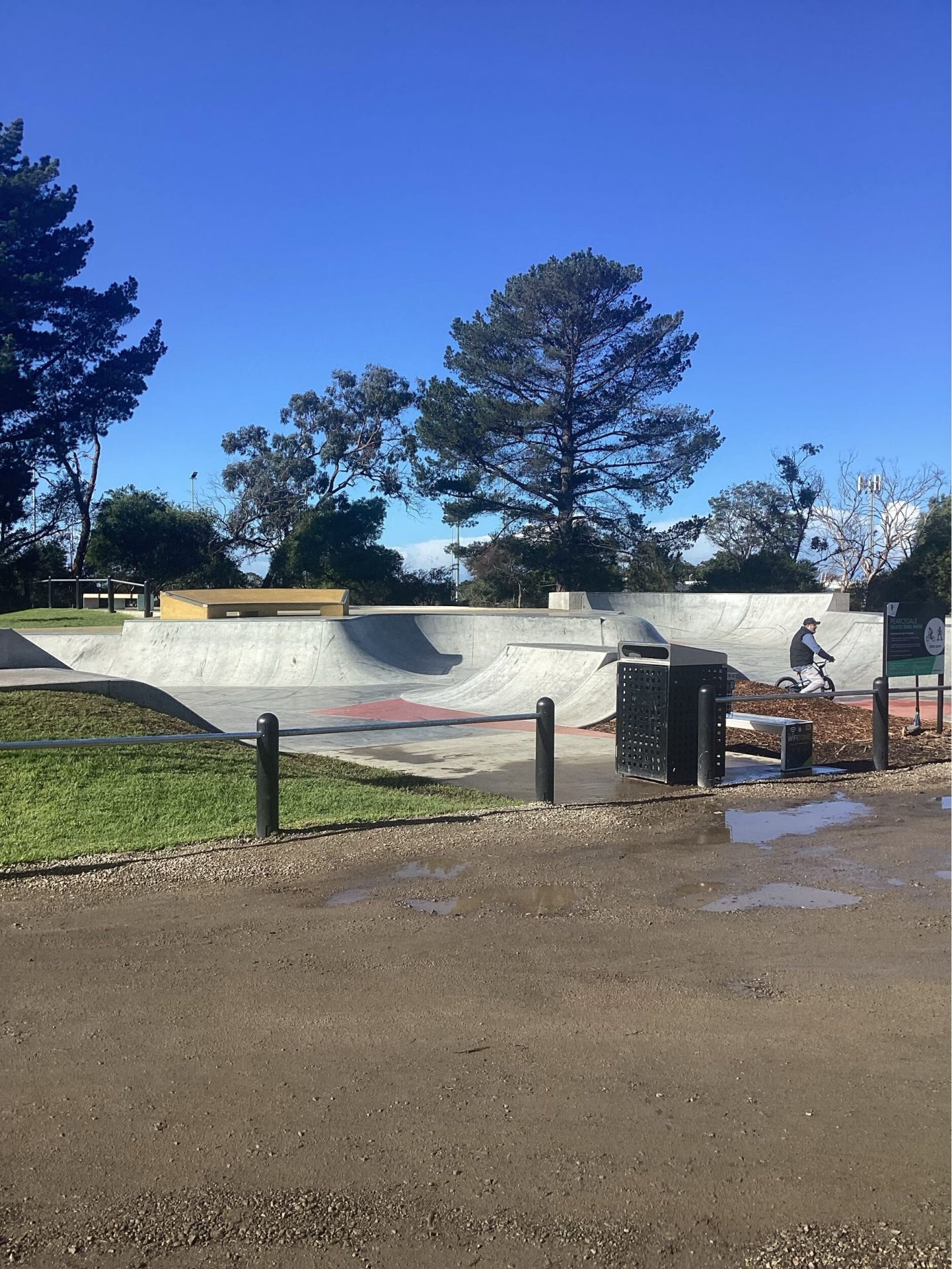 Pearcedale Skatepark extension with bowl and street area, City of Casey, Victoria